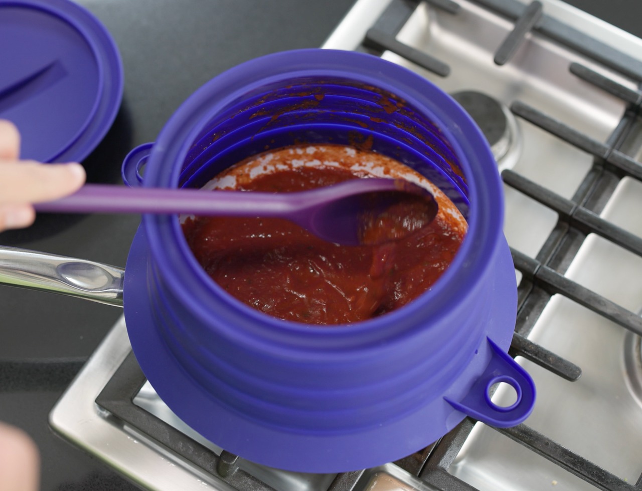 Coperchio Anti Schizzi Silicone 2 Paraspruzzi Per Frullatore - Coperchio In Silicone Per Montare Uova E Panna, 31x34cm Universale Copri Ciotola Anti