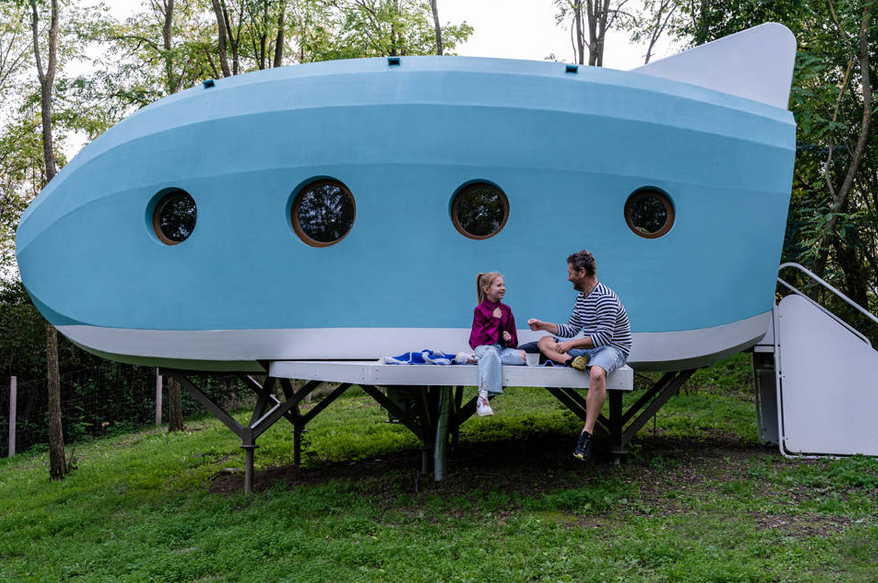 #A 12-year wanted an airplane house, Hello Wood made their childhood fantasy come true