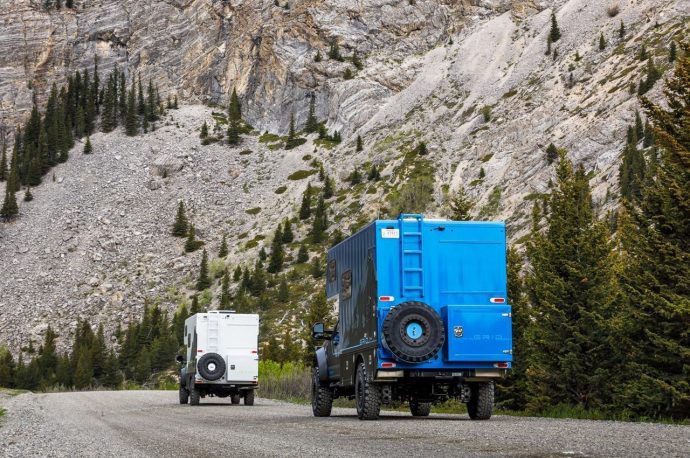 This 2021 Ford F-550 inspired all-weather RV will take you places with all the gear you want