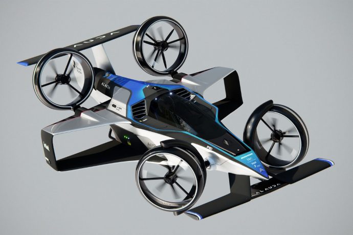 The world’s first crewed flying racecar, the Airspeeder MK4, is set to make its global debut in 2024