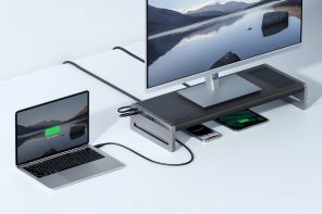 Anker made the ultimate monitor stand with its own built-in multiport hub and wireless charging pad