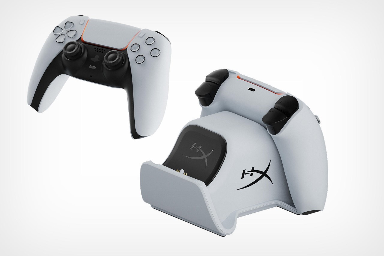 #PS5 DualSense charging stand from HyperX lets you conveniently dock and charge your game controllers