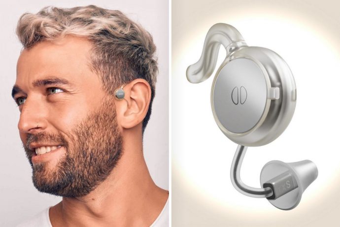 This hearing aid’s sleek redesign turns the medical device into a fashion wearable