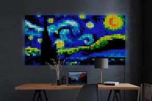 Forget smart lamps, these modular pixelated LED panels let you practically design your own ambiance