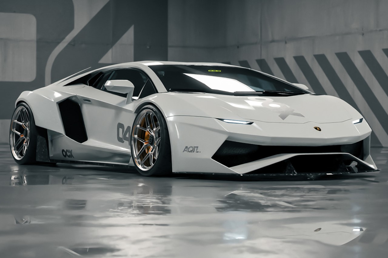 #Redesigned Lamborghini Aventador turns the iconic supercar into a no-nonsense beast on wheels