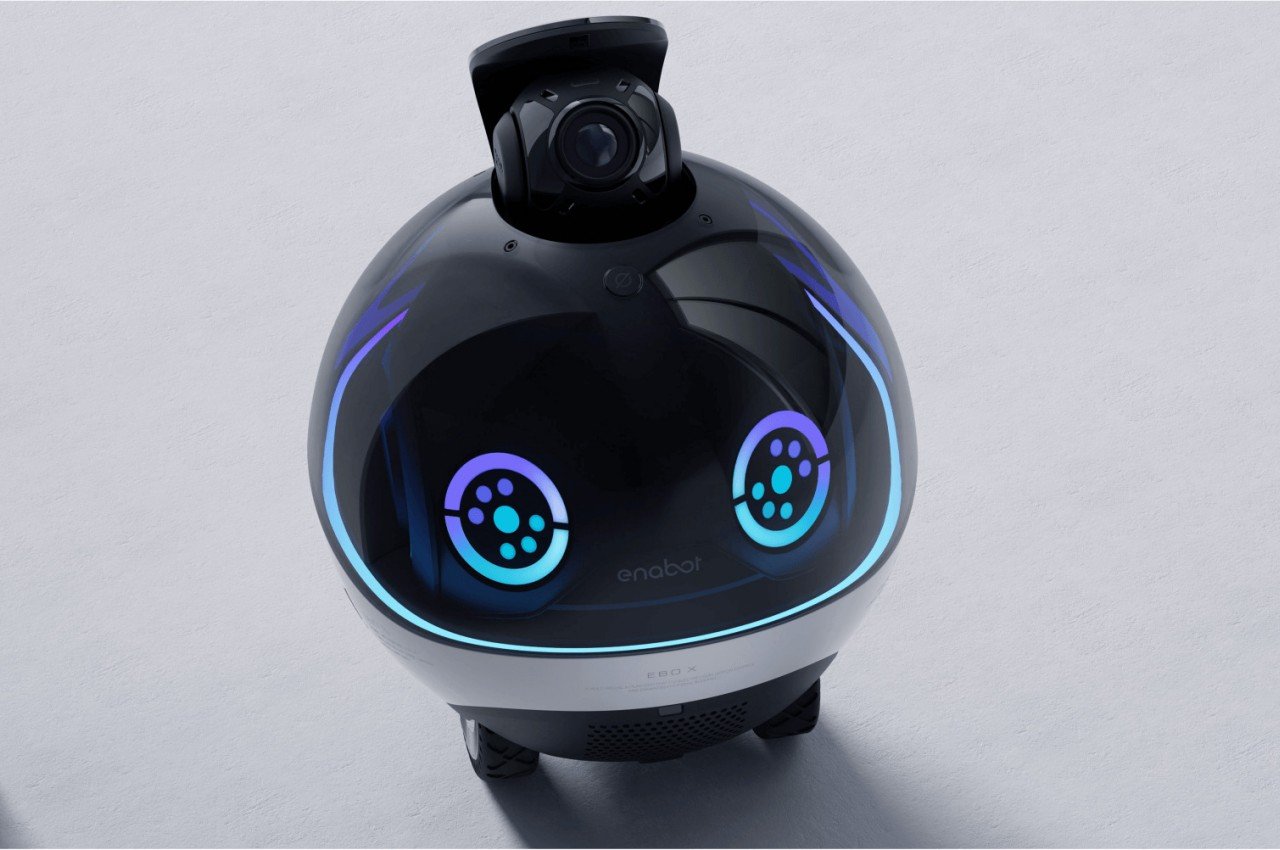 Enabot EBO X is a security robot that disarms you with its cuteness - Yanko  Design