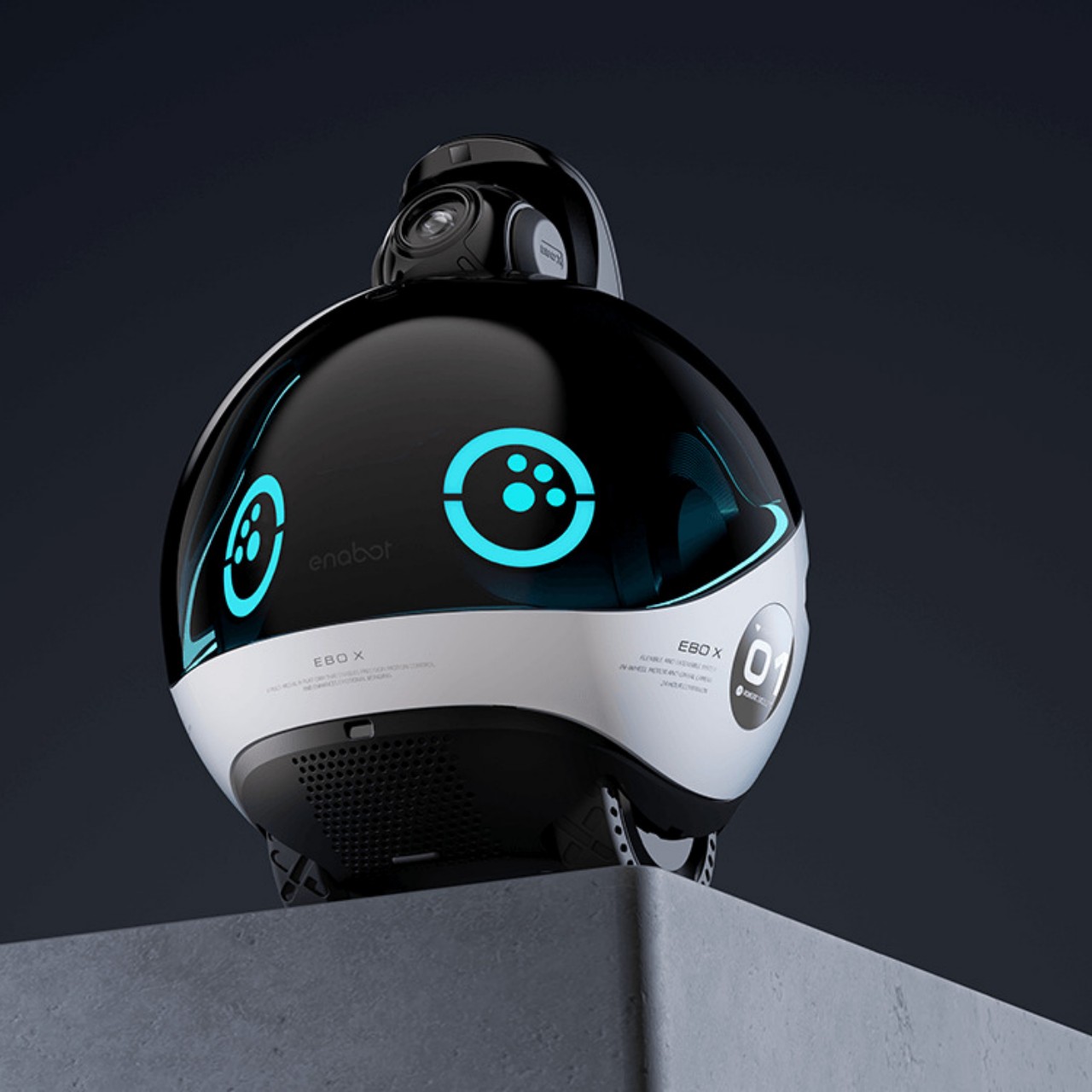 Enabot EBO X is a security robot that disarms you with its cuteness - Yanko  Design