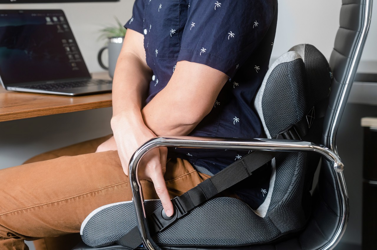 OfficeGYM Coccyx Seat Cushion Review & Proper Sitting Tips - Ask Doctor Jo  