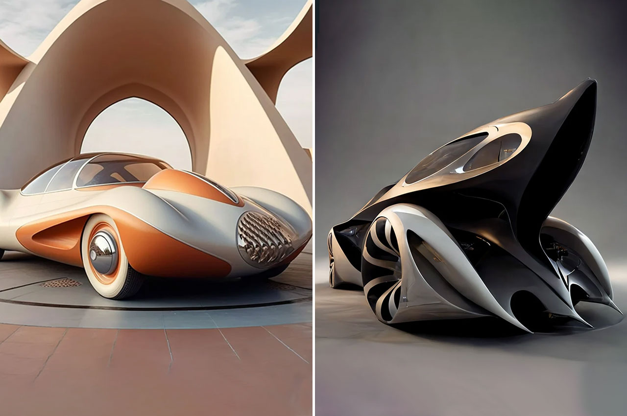 #From Zaha Hadid to Frank Llyod, AI generated these eye-popping cars in the design style of famous architects