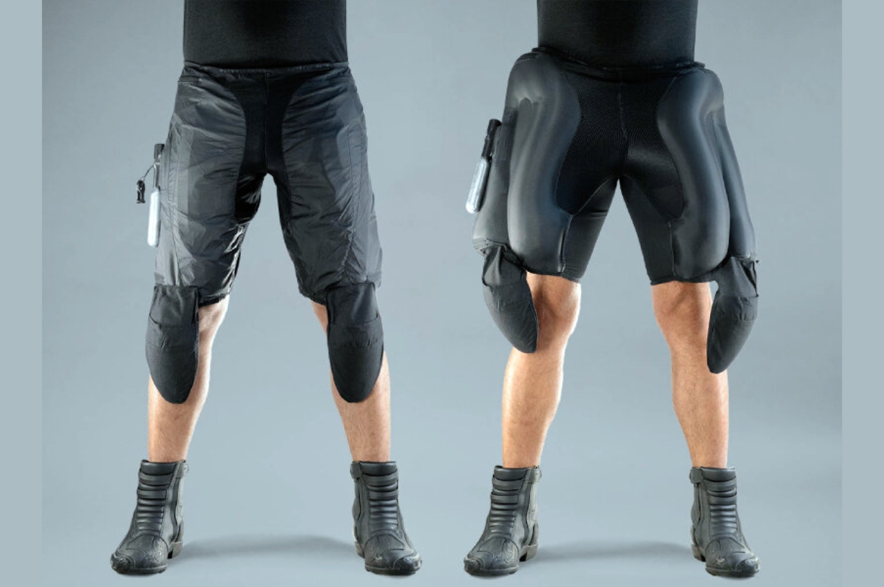 Designed to improve motorcycle rider’s safety, these jean snow come ...