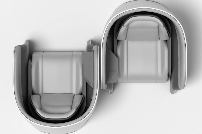 Porsche Design lounge chair is a geeky napping pod for workaholics
