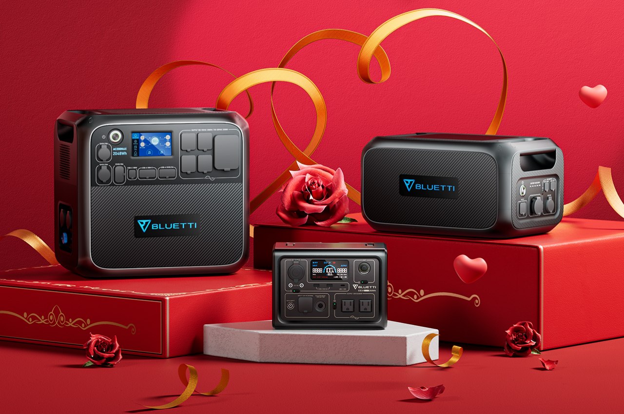 #BLUETTI Portable Solar Generators spread sustainable love this Valentine’s Day