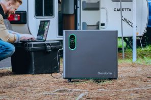This portable power station can run your home or campsite on solar and wind energy, and it’s the size of a Mac Pro