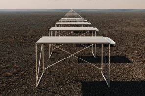 teenage engineering field desk has an industrial guise that belies its flexibility