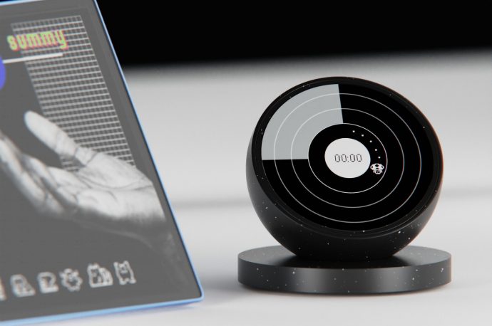 This desktop gadget helps students study on their own by making them more social