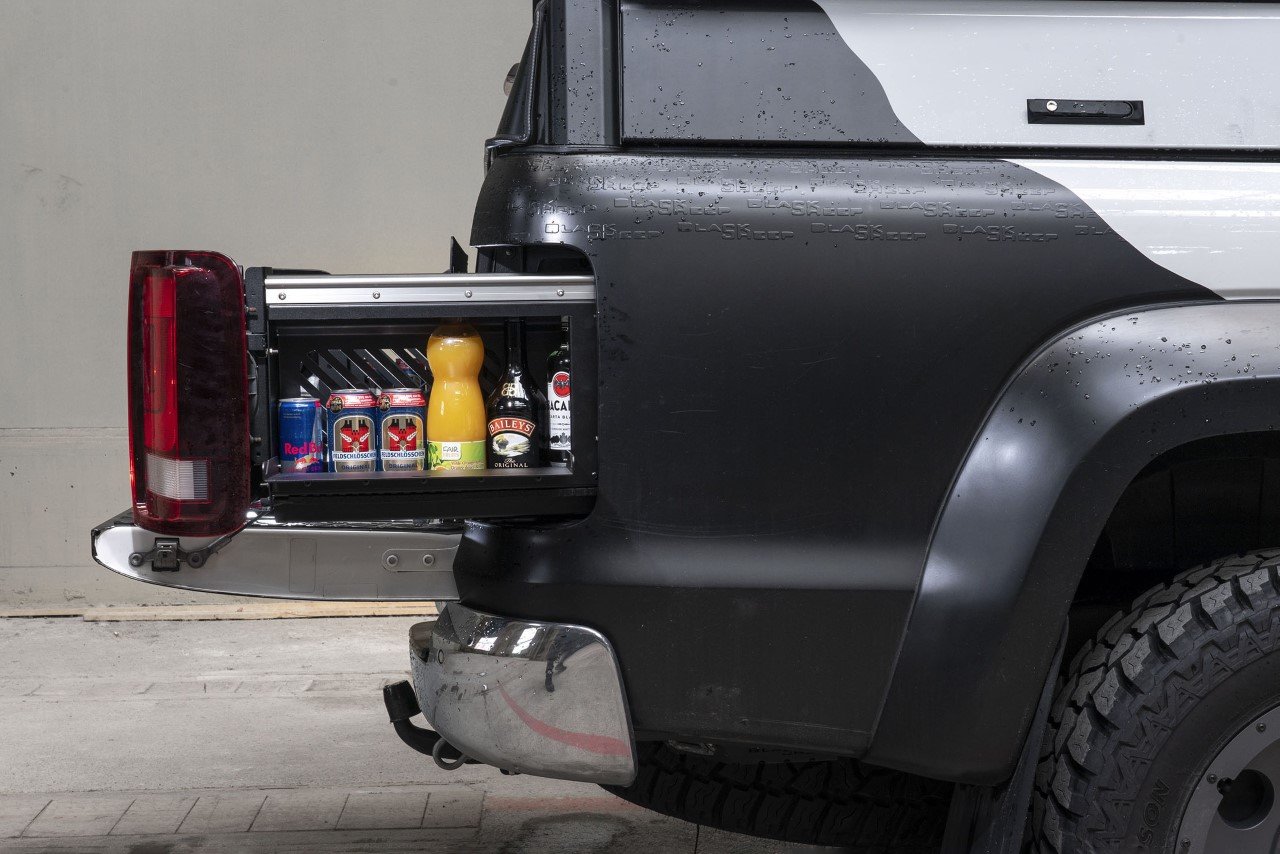 #This hidden Taillight Drawer gives you secret storage in your pickup truck