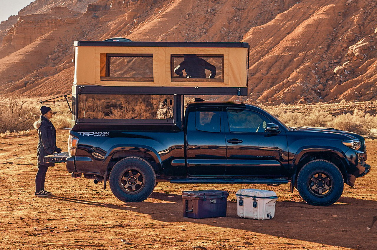 #This pop-up roof camper with highest interior living space will take you on comforting backcountry adventures