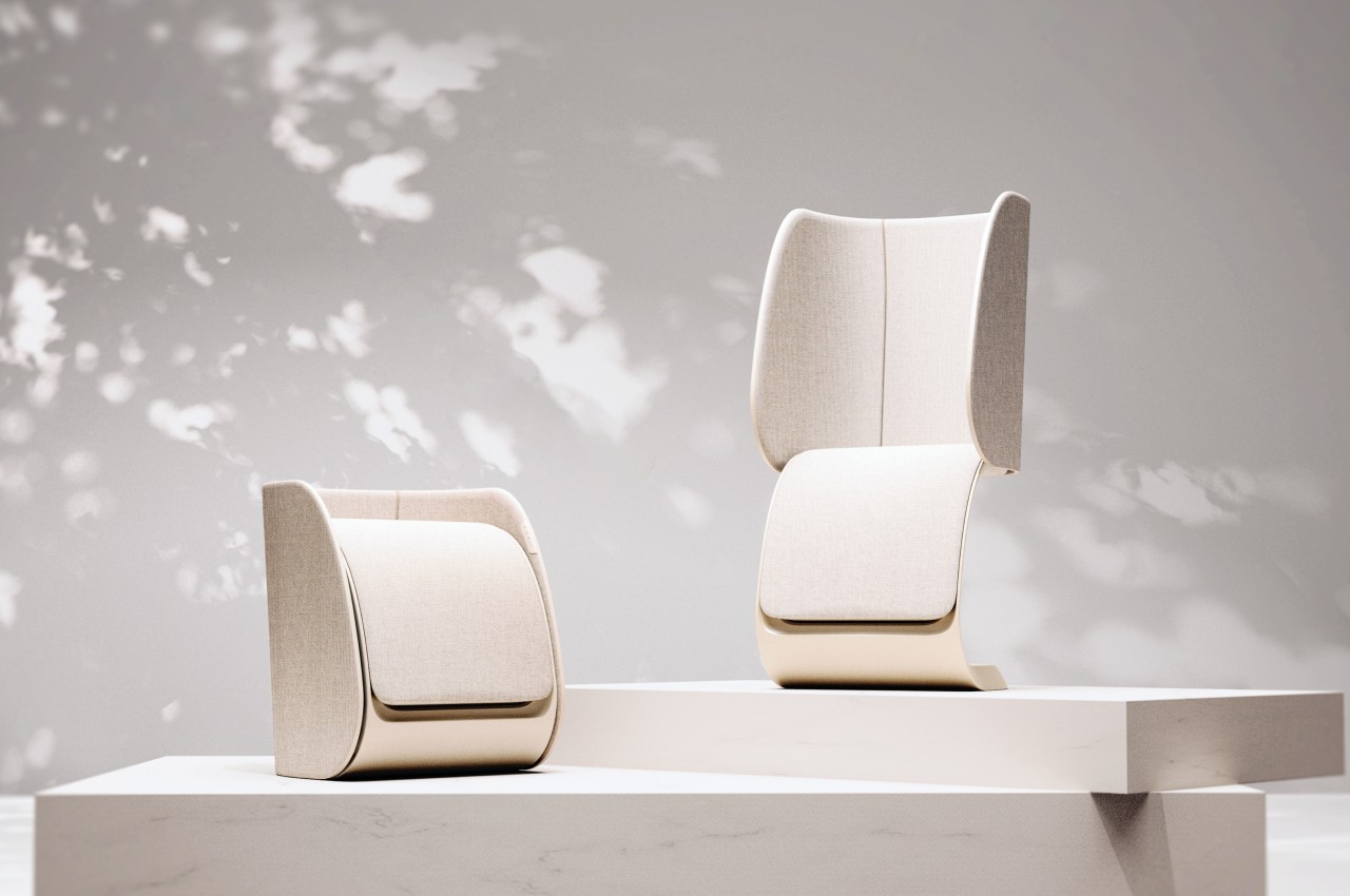 #This speaker design transforms into a chair to create a personal listening space