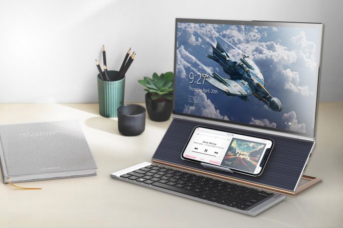 Modular laptop concept combines three computers in a more ergonomic design