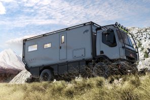 With a shipping container-like body, LOKI Discovery Series is expedition vehicle that touches all pain points