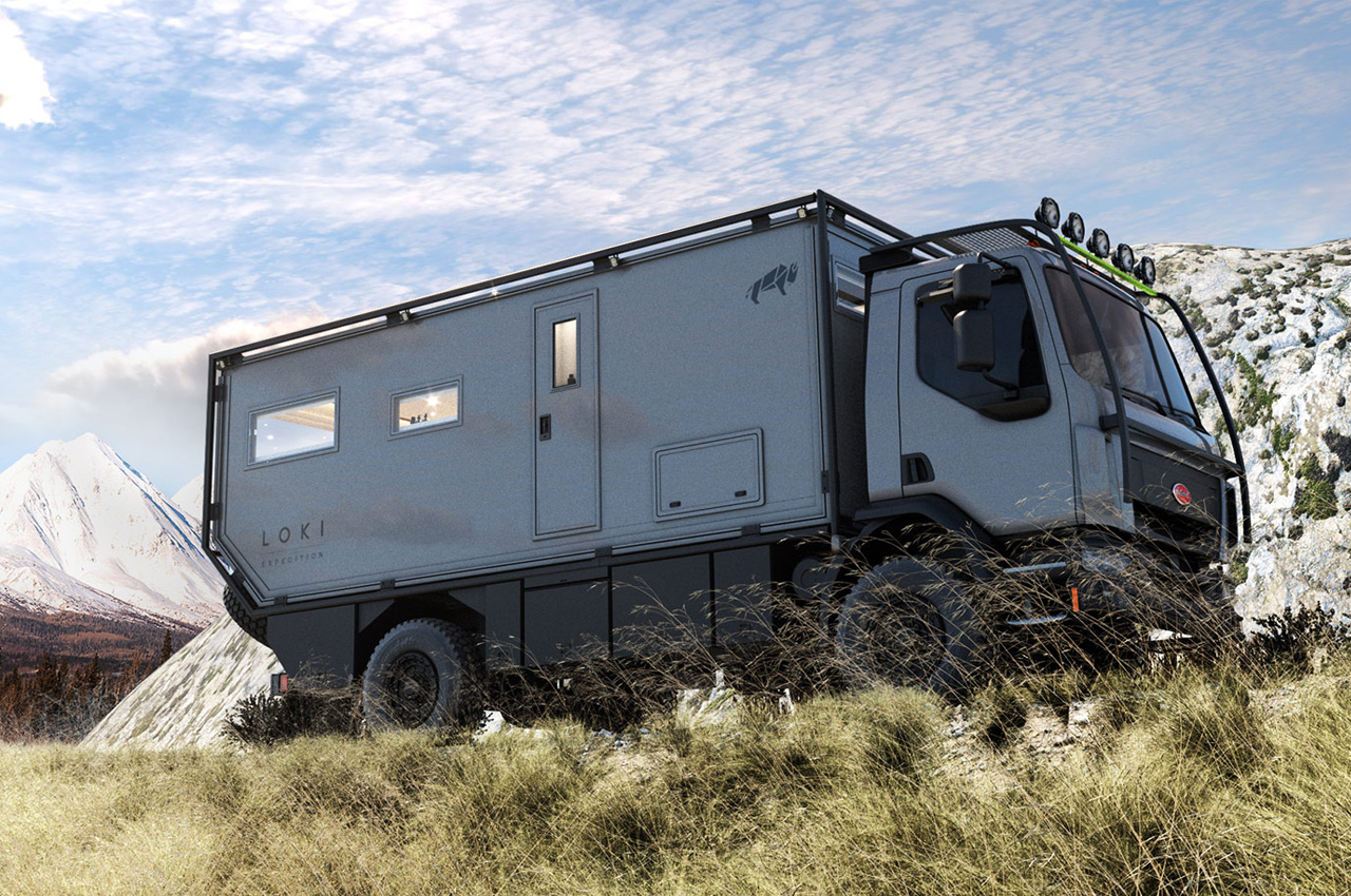 #With a shipping container-like body, LOKI Discovery Series is expedition vehicle that touches all pain points