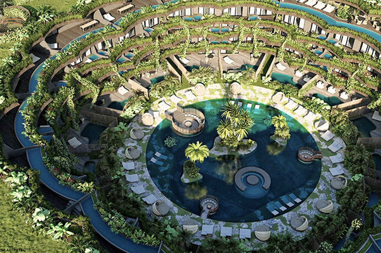 #This circular community hub in Mexico is inspired by the ‘cenotes’ of the Yucatan rainforests
