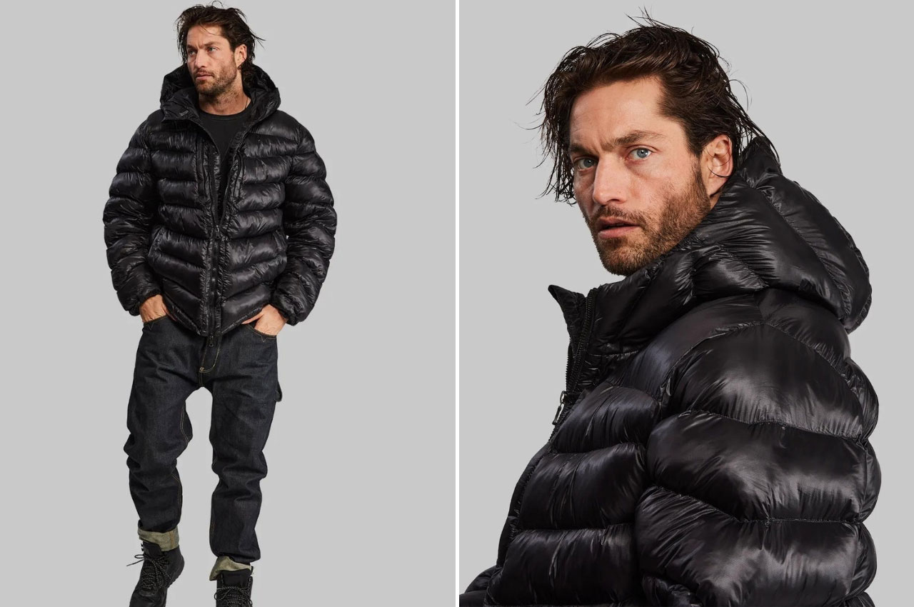 Aerogel-embedded puffer jacket by Vollebak creates an ultralight insulation that protects you from -30°C cold