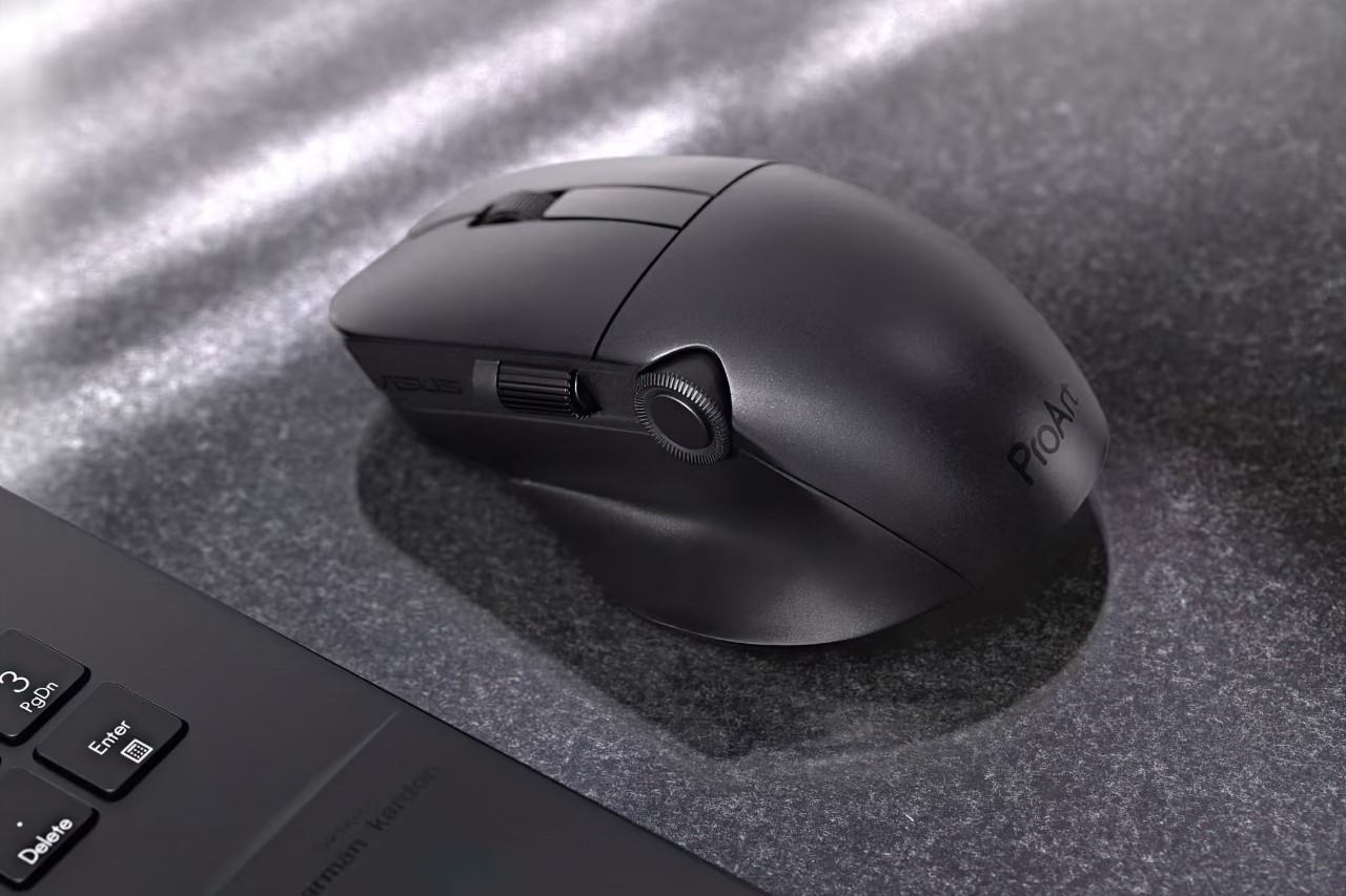 #ASUS debuts the ProArt Mouse, a creator-focused mouse with a StudioBook-style dedicated Dial