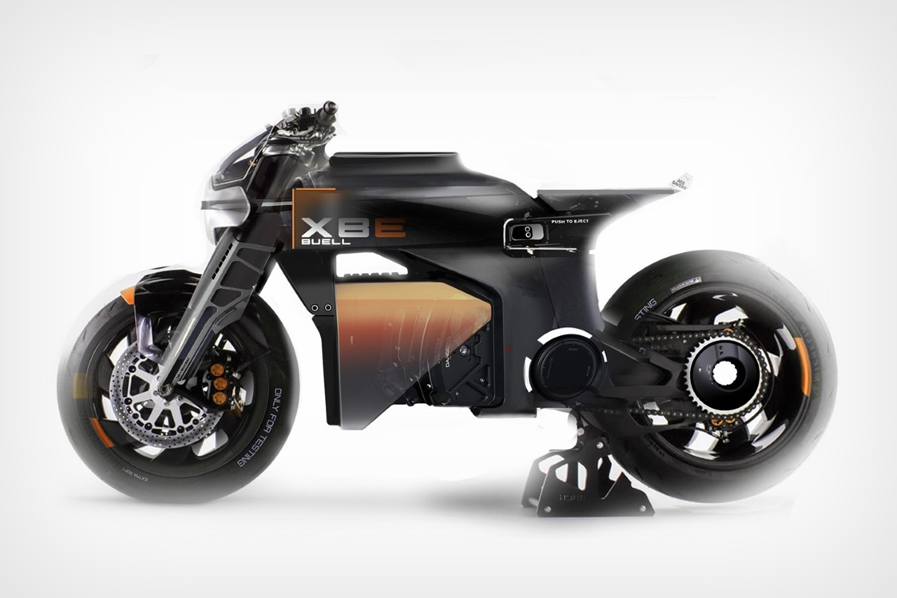 The Buell brand gets a revival with this gorgeous Cyberpunk electric concept