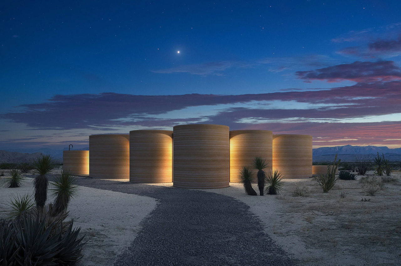 BIG & ICON teamed up to create this desert-inspired campground hotel in Texas