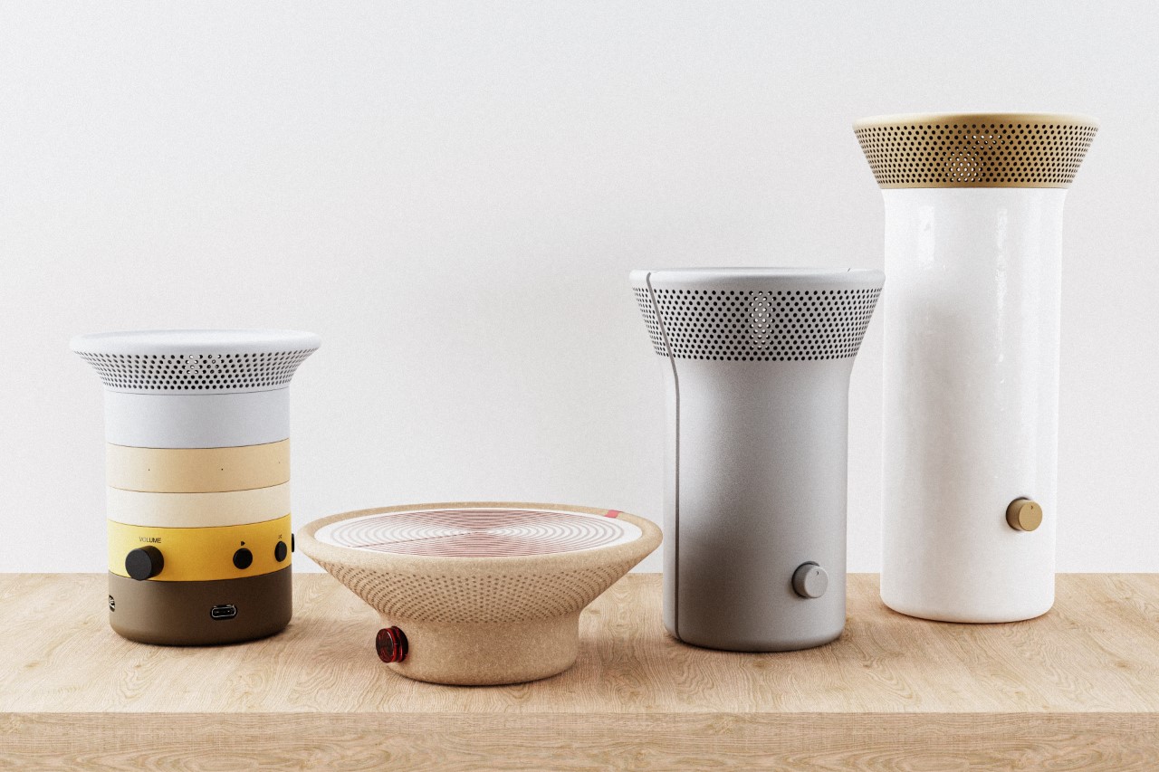 #Exploring 4 Types of Sustainability through 4 different smart-speaker designs that embrace the circular economy