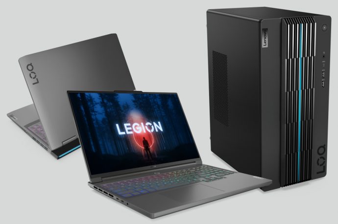 Lenovo Legion Slim and LOQ computers offer the power that gamers and creators need