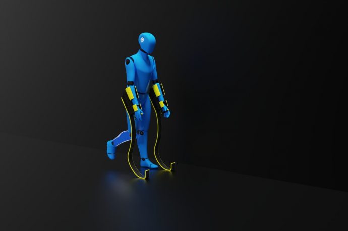 Lightweight crutch concept takes inspiration from a flightless but fast bird
