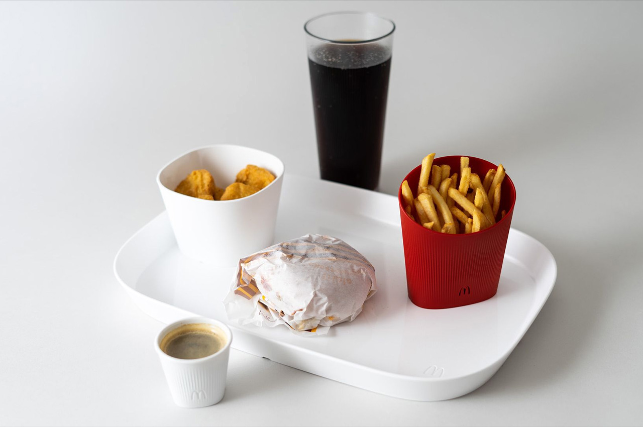 McDonald’s France teams up with Elium Studio to create a range of reusable tableware to reduce waste