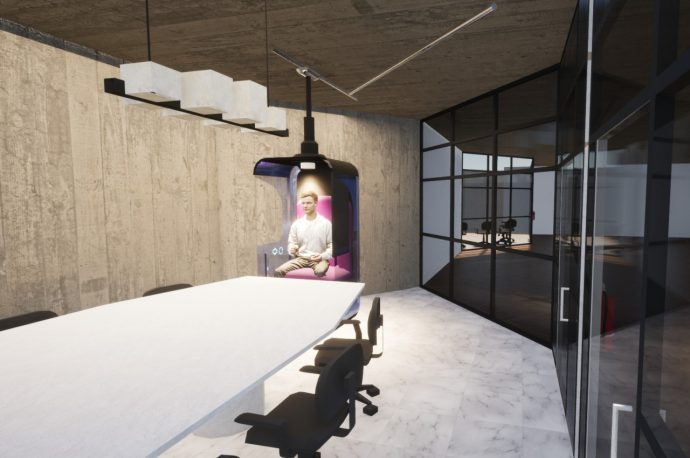 Office furniture concept was made with accessibility front and center