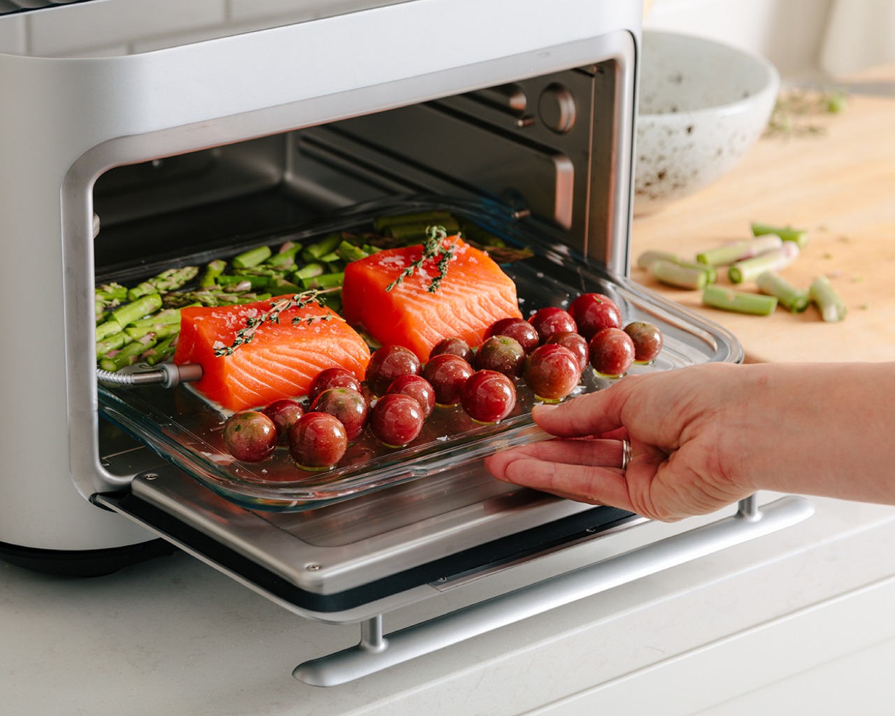 The ‘Tesla of Ovens’ uses light to cook your food better, easier, and faster than ever