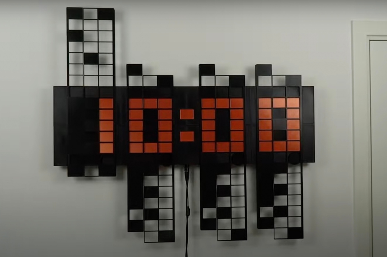 #Meet the Time Slider, a retro-inspired pixelated clock to jazz up your space