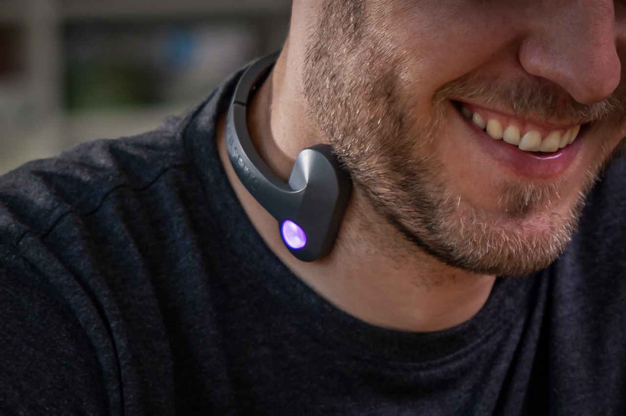 #This Innovative wearable neckband helps you reduce stress and improve sleep using biohacking