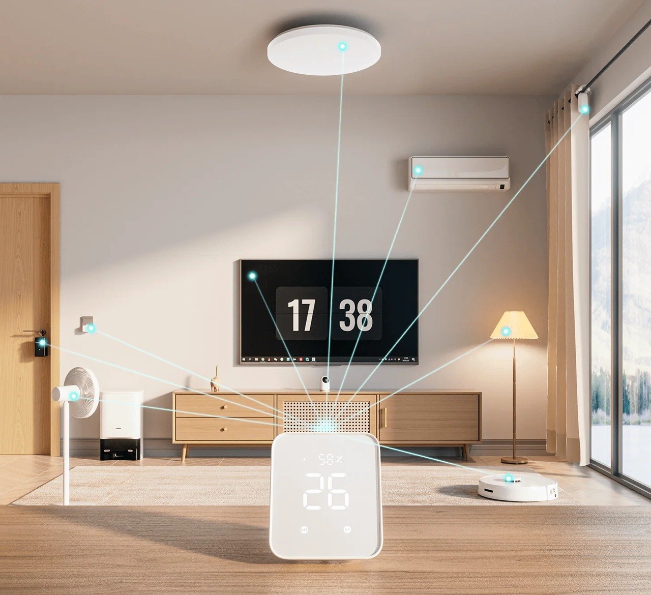 SwitchBot debuts Matter-enabled Hub 2 with thermometer at CES
