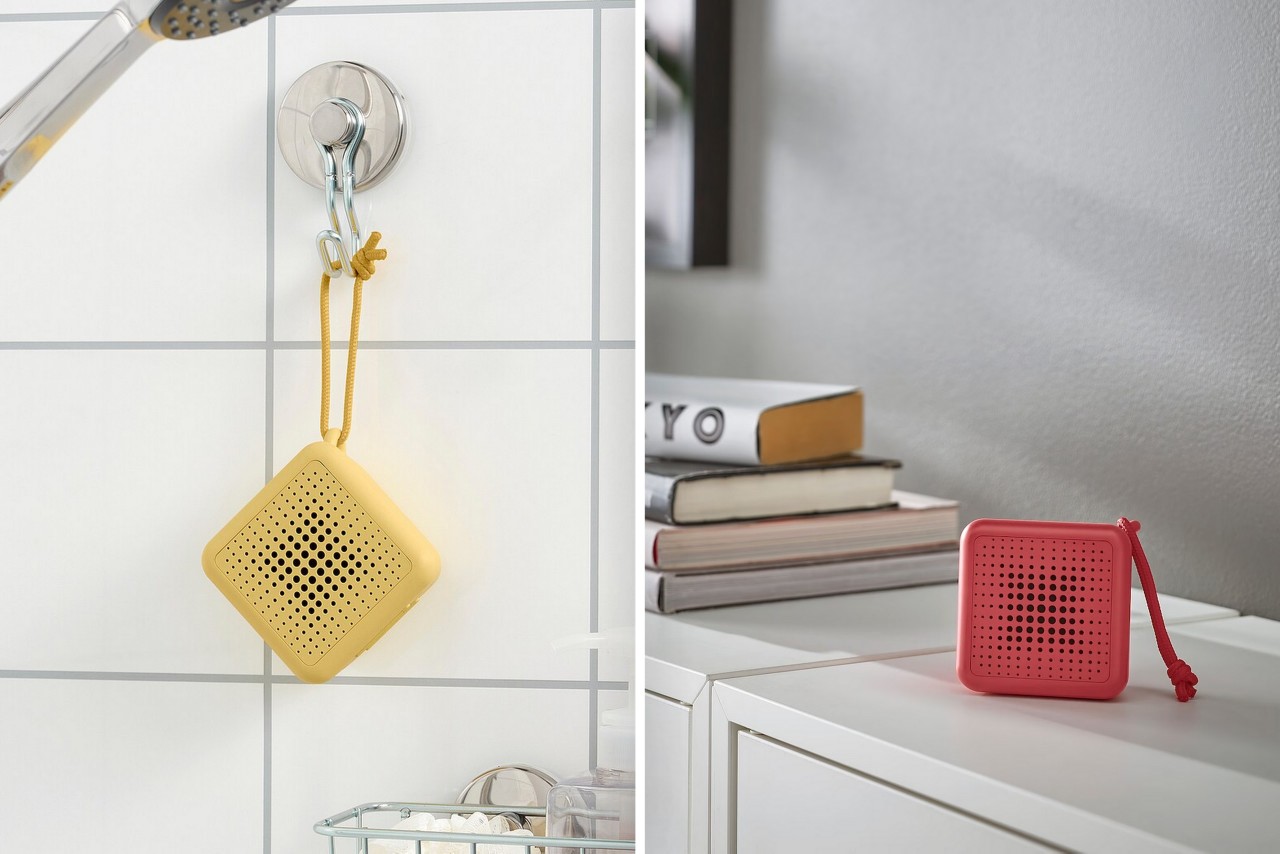 #IKEA’s new tiny soap-shaped wireless speaker was designed to be waterproof for those shower karaoke sessions