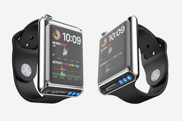 Alternate-reality Apple Watch comes with an angled second screen just for notifications