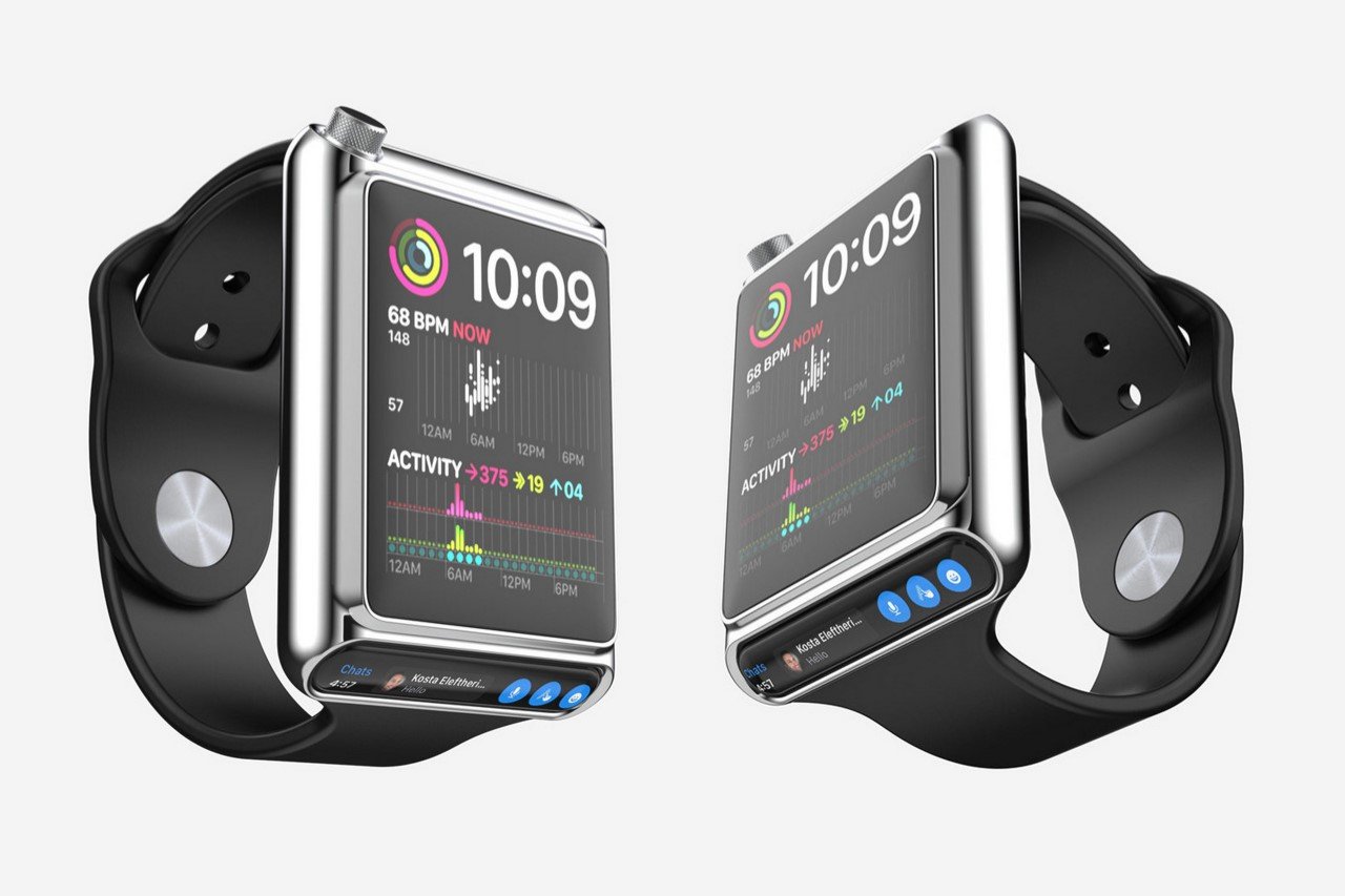 #Alternate-reality Apple Watch comes with an angled second screen just for notifications
