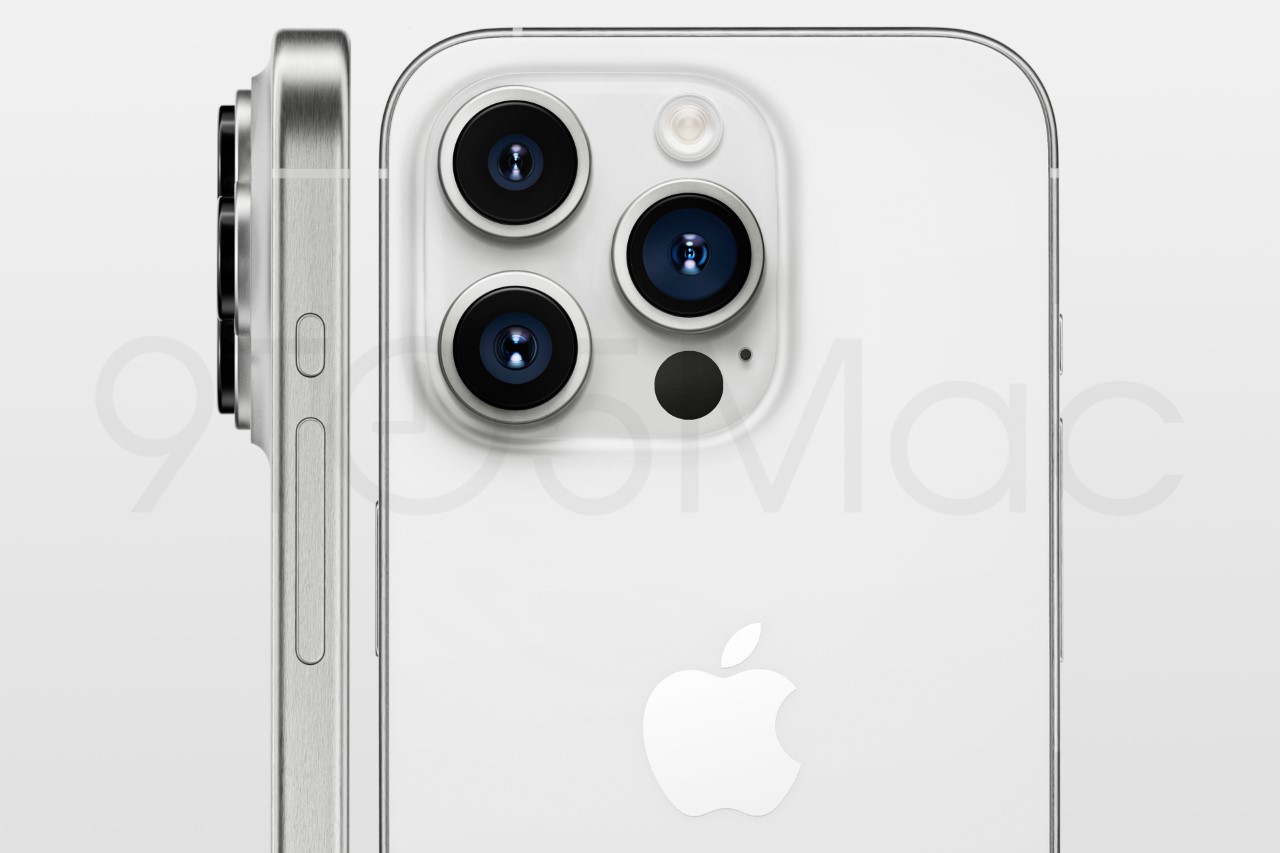 New iPhone 15 Pro high-quality renders show the biggest camera bump on an iPhone, plus USB-C