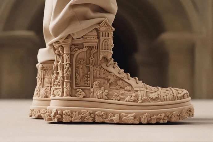 AI imagines Renaissance Architecture as Footwear to create absolutely stunning new styles