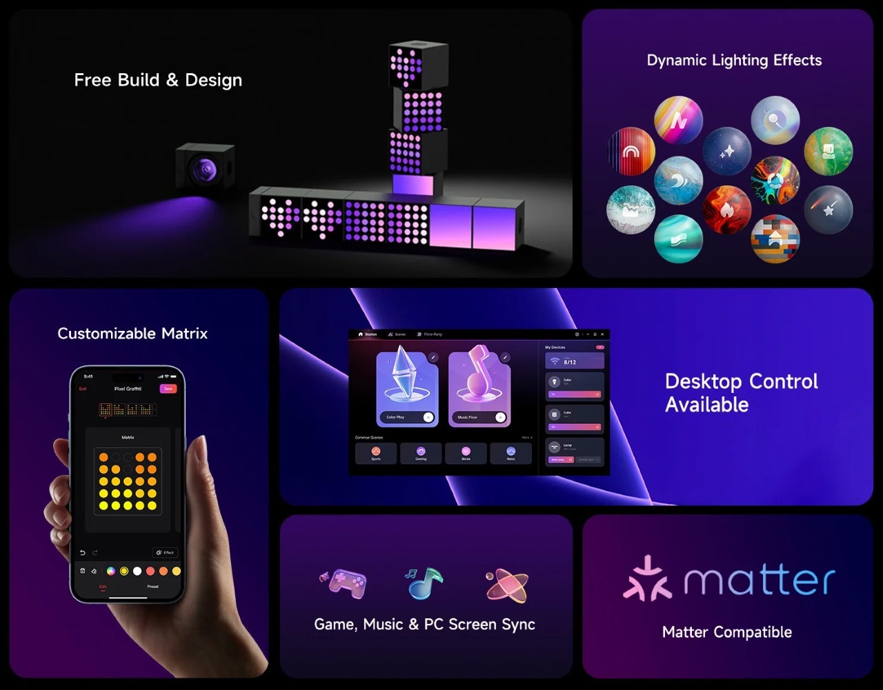 Yeelight Cube Smart Lamps w/ Matter (review) - Homekit News and