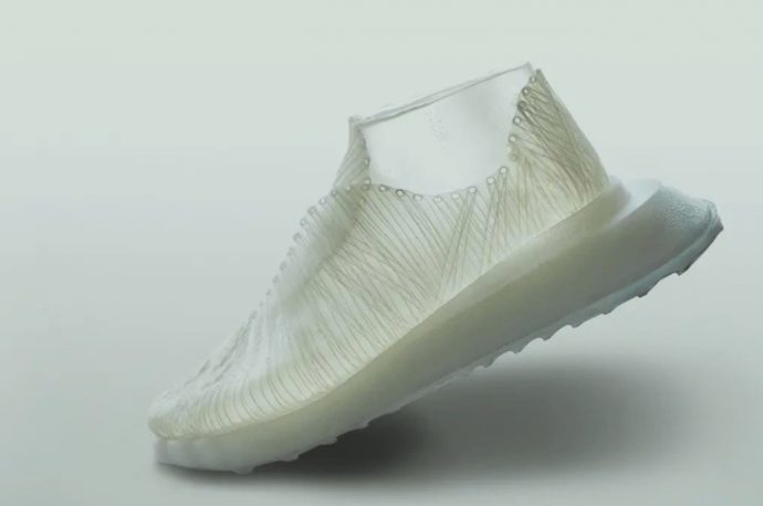 This eco-friendly footwear material is sourced from a bacteria