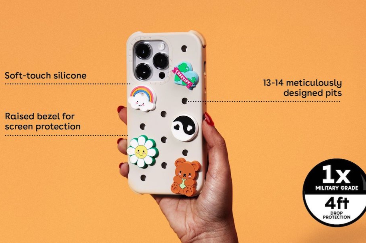 CASETiFY brings Crocs-like pin charms to add some fun to your
