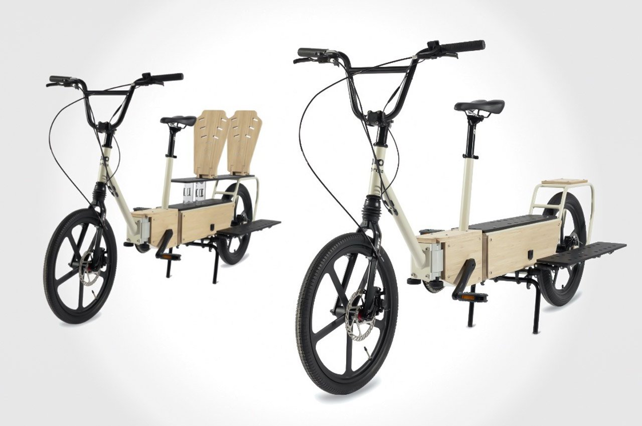 Foldable + modular e-bike adapts to family life cycle, won’t go obsolete even after decades