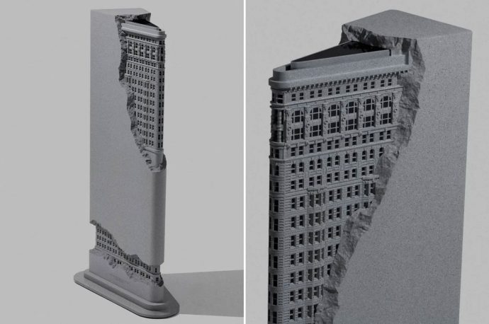 Inspired by NYC’s iconic structure, this cement gray wireless speaker is work of art that’ll elevate aesthetics of any space