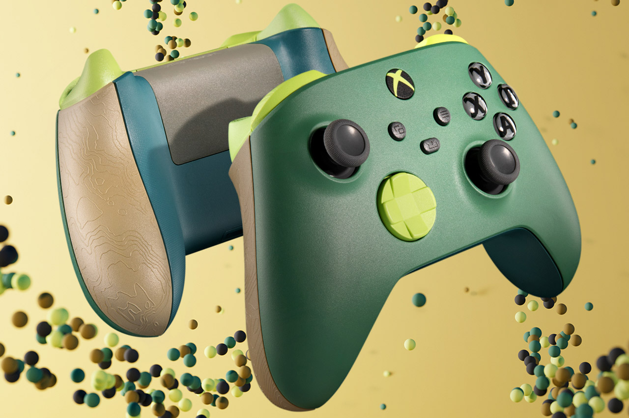 gijzelaar Baan lobby Microsoft's new Xbox controller is eco-friendly 'remix' of earth-tone  colors - Yanko Design